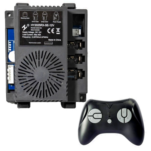 ToiCottage HY2025RX-SE-12V Control box and remote control for ride on toys, Children Electric Kids Ride On Car Motherboard Replacement Parts