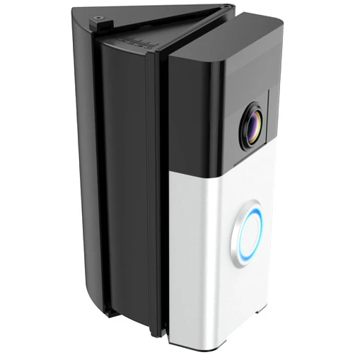 NANW Adjustable 30 to 55 Degree Doorbell Angle Mount Compatible with Video Doorbell 1/2/3/4/Wired/Pro/(2020 Release)/Battery Doorbell Plus, Camera Mount Holder Bracket Wedge for Apartment