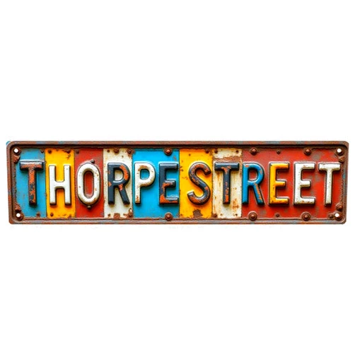 Generic Decorative Wall Art 16x4 Inch Tin Signs 