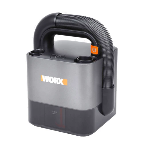WORX WX030L 20V Power Share Cordless Cube Vac Compact Vacuum, Black