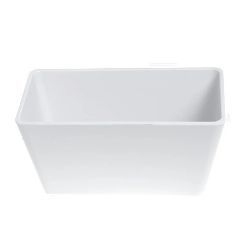 HUBERT Pan Housing 1/3 Size White Melamine - 12 3/4