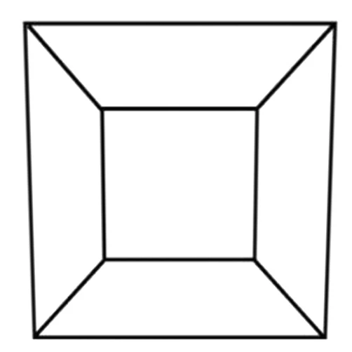 Delphi Glass Stained Glass Supplies - Box of 30 1 1/2 (1.5) Inch Glass Bevels Square