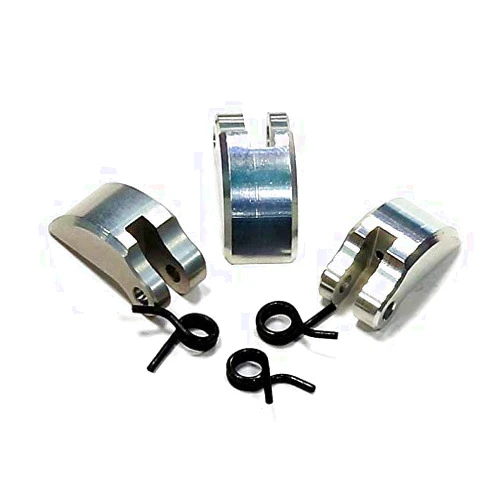 Integy RC 3-Piece High-Strength 7075 Aluminum Replacement Clutch for T6705 - Silver