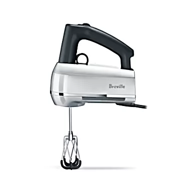 Breville BHM800SIL Handy Mix Scraper Hand Mixer, Silver
