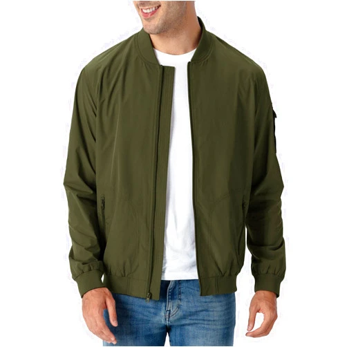 Rdruko Men's Lightweight Bomber Jacket Causal Fashion Flight Windbreaker Light Jacket
