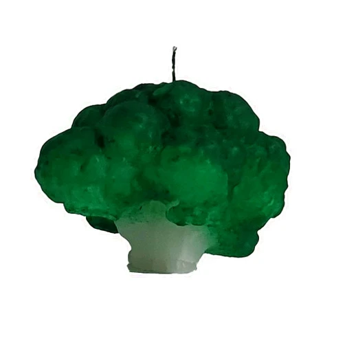 Su Perisi Mum Atölyesi Broccoli Candle, Cauliflower Candle (Broccoli (Green))