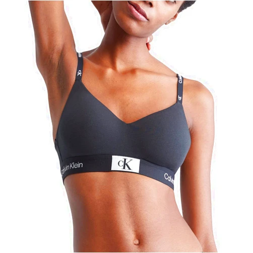 Calvin Klein Women's 1996 Cotton Lightly Lined Bralette