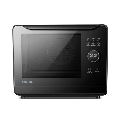 TOSHIBA 6-IN-1 Compact Steam Oven, Combi Oven Countertop with Convection Steam & Bake, Ferment, Air Fryer, Slow Cook, Smart APP Control, 36 Preset Menus and Steam Cleaning, 20L