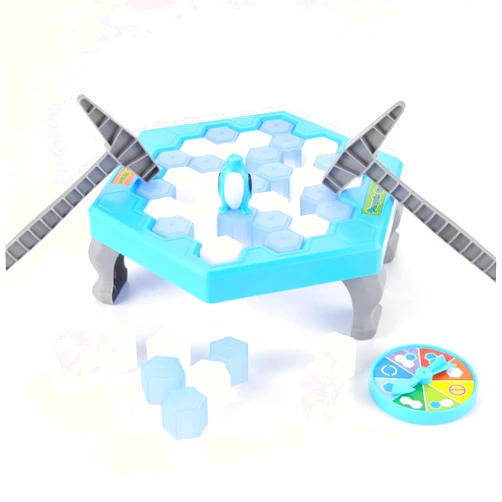 PowerTRC Save Penguin On Ice Kids Board Games Ages 6-8, Save Penguin Break Ice Family Activity Puzzle Knock Block Party Table Game Gift
