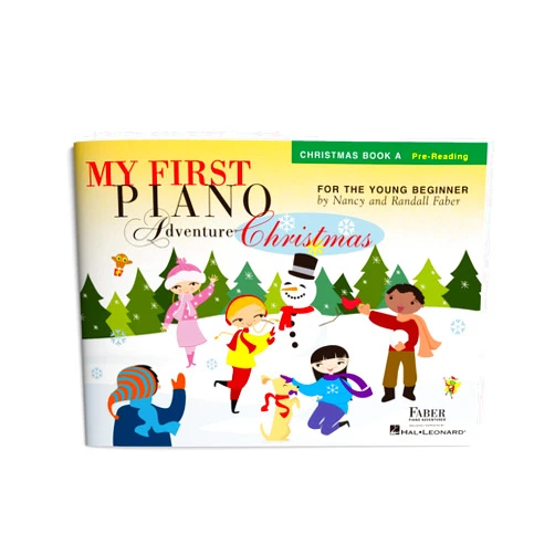 By Nancy Faber (Author) My First Piano Adventure: Christmas – Book A | Pre-Reading Holiday Piano Songbook for the Young Beginners | Easy Christmas Sheet Music with Duets for Kids | Faber Piano Adventures Method Book