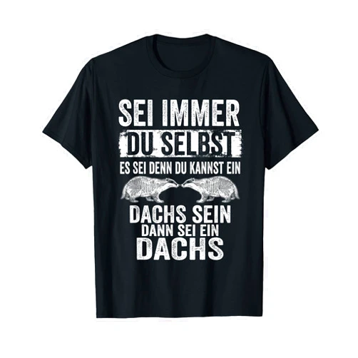 Honey Badger Wildtier Dachs Geschenkidee Badger predator animal protectants T-Shirt