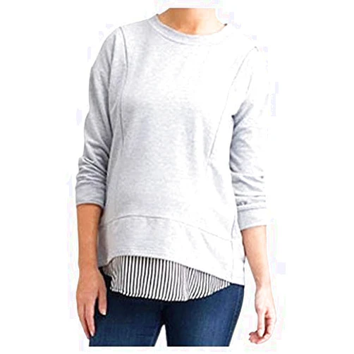 Loyal Hana Women's Alex Sweatshirt-Grey