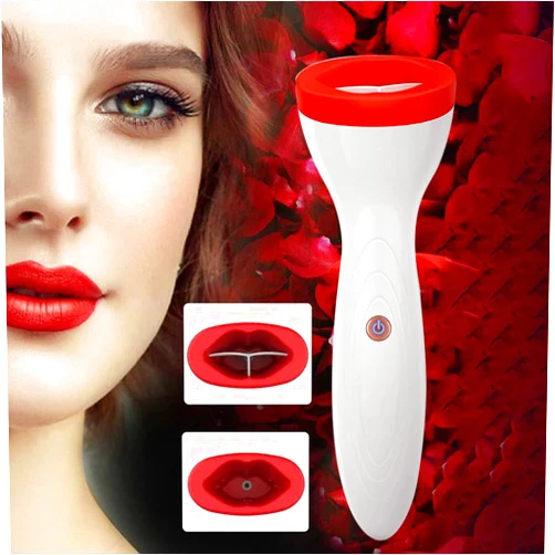 Smalibal Lip Plumper Tool, Electric Lip Plumper, Lip Plumper Device, Lip Enhancer Plumper Tool, Lip Suction Plumper, Lips Lines, Lip Beauty Tool, Electric Lip Enhancer, 3.7V 450mAh(White)
