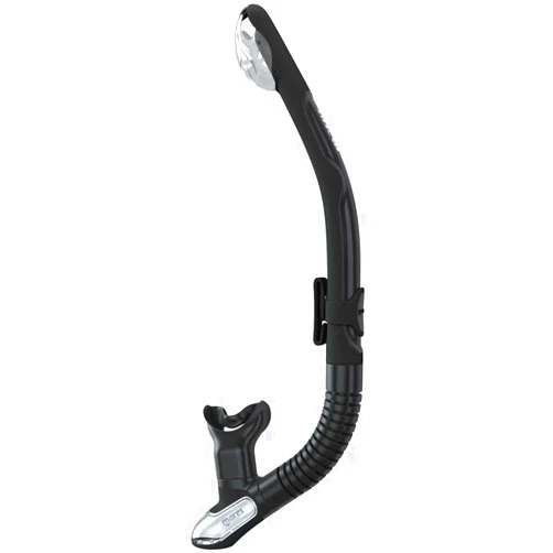 Mares Unisex Adults Ergo Dry Snorkel - Durable Lightweight Scuba Diving & Snorkeling Gear with Dry Top & Ergonomic Mouthpiece