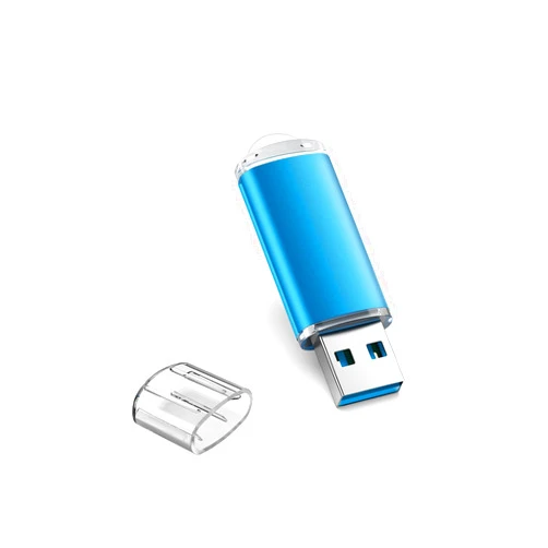 TOPESEL 128GB USB 3.0 Flash Drive, High Speed Thumb Drive USB Flash Drive USB Memory Stick for Data Storage (Blue)