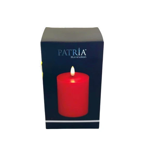 Patria Illumination LED Candle (4 inch), Red