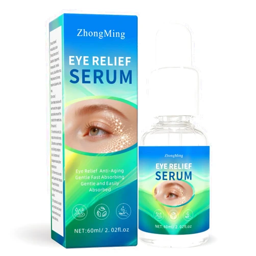 ZhongMing Eyelid Soothing Serum 60ml, Gentle Relief for Dry Irritated Lids, Calms Redness & Swellinga