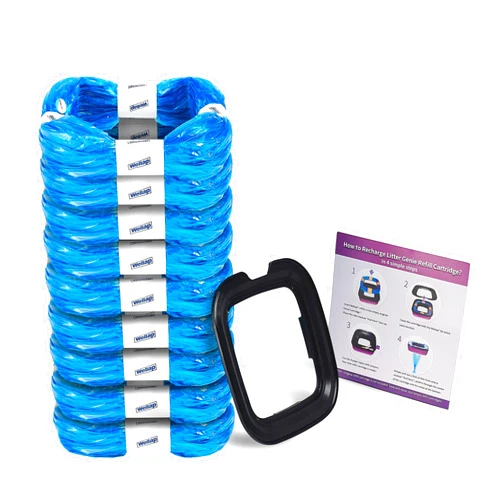 Glomire Litter Refills Compatible with Your Litter Refill Cartridge. (9 Pack)