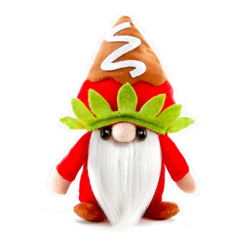 Hug Feel The Love Giftcraft Choco Berry Gnome, Polyester