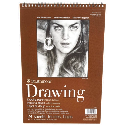 Strathmore Medium Drawing Spiral Paper Pad 9