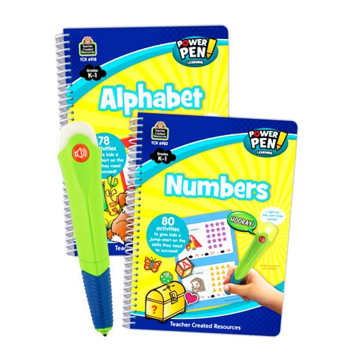 Teacher Created Resources Power Pen & Learning Books Set 2 - 2 Book Set - 6901