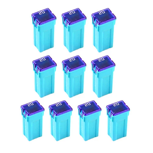 JUSHACHENGTA Jcase Fuse Kit Mini Jcase Fuse Assortment HIGH Profile 20A Fit for Ford Chevy/GM Nissan and Toyota Pickup Trucks Cars and SUVs