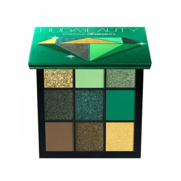 Huda Beauty Exclusive New HUDA BEAUTY Obsessions Eyeshadow Palette (Emerald)