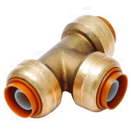 Cash Acme U360A Shark Bite Tee Coupling, 3/8-Inch