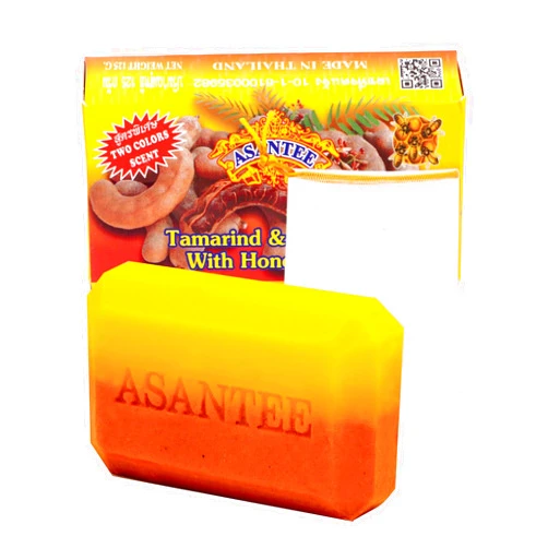 ASANTEE Tamarind and Turmeric with Honey Cleansing Soap (Pack of 1)
