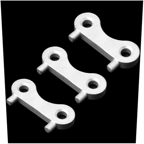 LUORNG Deck Fill Plate Key 3PCS 316 Stainless Steel Marine Boat Yacht Gas Water Fuel Tank Deck Fill Filler Spare Key Replacement Plate Tool,Boat Gas Cap Key