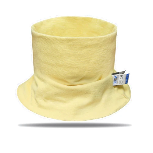 BSV Safety Products BSV Welding Neck Protection - Cut, Scratch & Heat Resistant Neck Protector/Gaiter, for Men & Women - Extra Large - Yellow