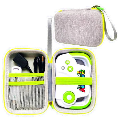 JCHPINE Hard Carrying Case for Leapfrog LeapLand Adventures Learning Video Game, Protective Storage Holder for HDMI Game Stick, USB Power Cable Accessories (Case Only)