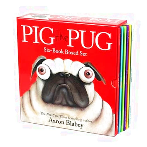 By Aaron Blabey (Author) Pig the Pug Collection: Pig the Elf, Pig the Stinker, Pig the Winner, Pig the Star, Pig the Pug and Pig the Fibber