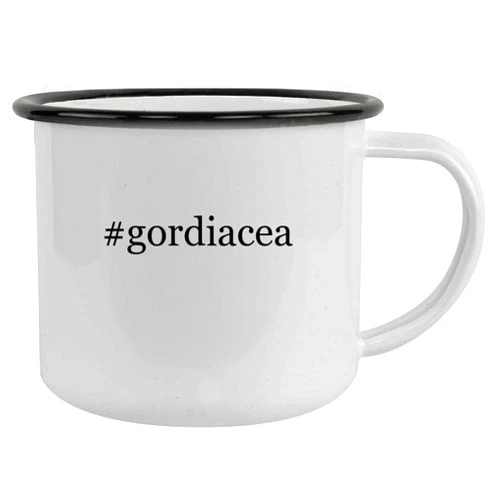 Molandra Products #gordiacea - 12oz Hashtag Camping Mug Stainless Steel, Black