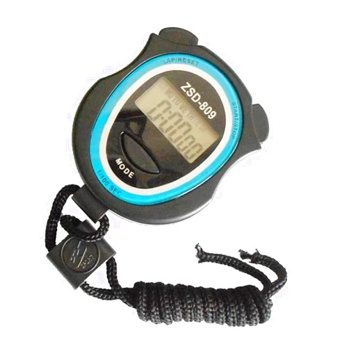 YAFIYGI Stopwatch Timer - Simple Red Sports Clock - Basic Operation - Clear Display - Child-Friendly - Ideal for Track, Field, Swim Training - Digital Stopwatch for Coaches