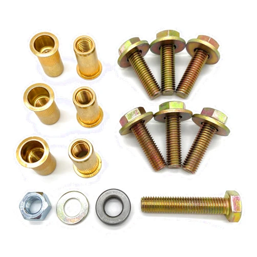 Generic Region Offroad Skid Plate Nutserts and Bolts Set Compatible with Jeep Wrangler TJ LJ 2003-2006