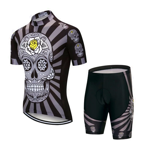 JPOJPO Cycling Jersey Men, Mountain Bike Shirt Tops S-5XL - Breathable and Quick Dry