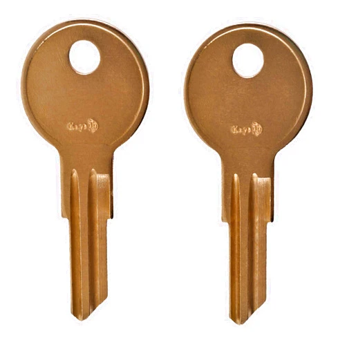 Keys22 Pair of 2 -Replacement Keys for T01 T02 T04 Husky Tool Box (Husky only) Home Depot. Keys pre Cut to Code by keys22 (T01 Husky)