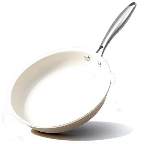 Jovire 9.25 Inch Ceramic Nonstick Frying Pan Skillet - PFAS-Free, Non-Toxic, Oven Safe & Induction Ready, Aluminum Cookware with Stainless Steel Handle