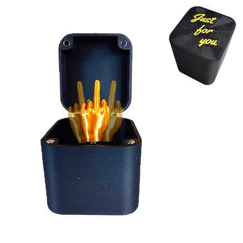 Ajitxalr Christmas Stocking Stuffer Finger in A Box,Surprise Box of Fingers, Fun Just for You Finger in Box for Christmas Birthday Gift,Christmas Stocking Stuffers for Kids Adult