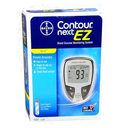 Bayer Ascensia Contour Blood Glucose Monitoring System, 1 kit (Pack of 2)