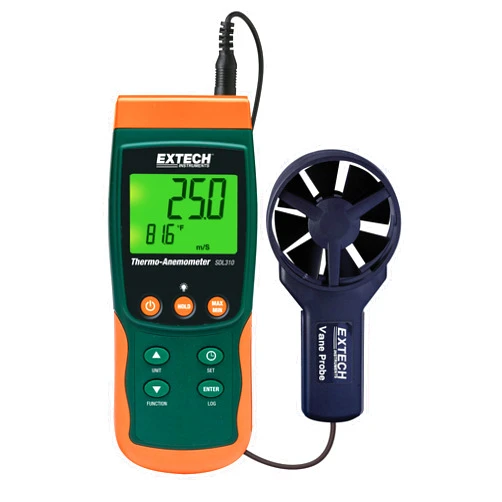 Extech SDL310 Thermo-Anemometer and Datalogger