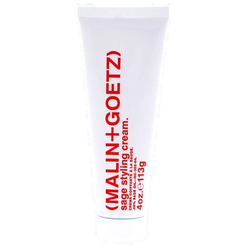 Malin + Goetz Sage Styling Cream, Anti Frizz Hair Product For All Hair Types & Textures, Lightweight Frizz Control & Shine, Hair Styling Cream, Vegan & Cruelty Free