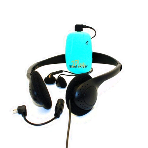 NeoMatic Bionic Ear 2Plus Premium Personal Sound Amplifier - the premium version comes with an extra Stereo Headphone for watching TV quietly listening to environmental sound for adding personal security alarm