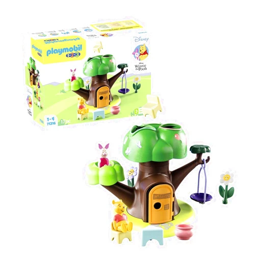 Playmobil 1.2.3 & Disney: Winnie's & Piglet's Tree House​