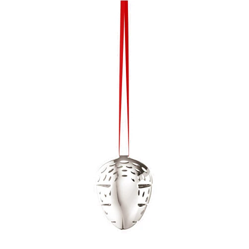 Georg Jensen 1 x Christmas Decoration, Palladium Plated Brass, Silver, One Size