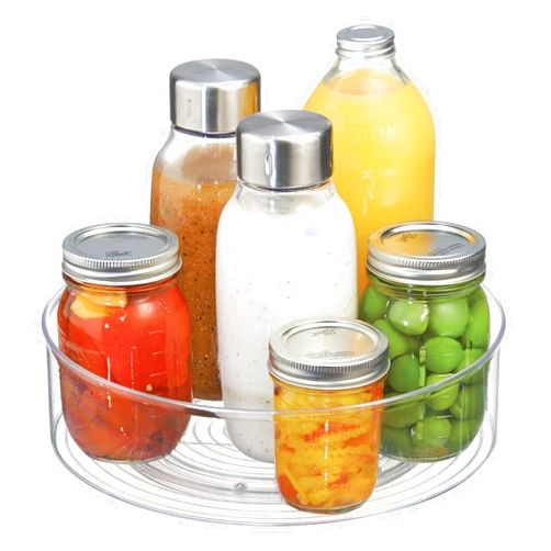 InterDesign iDesign Fridge/Freeze Binz Turntable, Clear