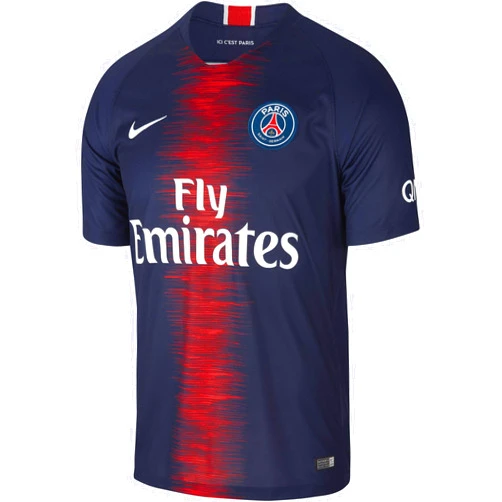 Nike Paris Saint-Germain Stadium Home Soccer Jersey 2018/19 S/S