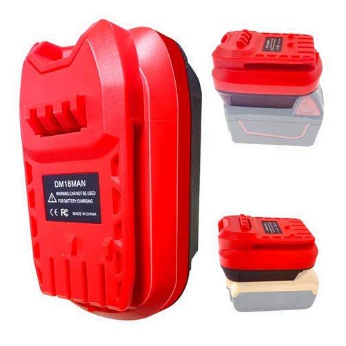DEWDYS Adapter Use for Craftsman 20V V20 Cordless Tools,for Dewalt 20V 60V and for Milwaukee 18V M18 Li-on Battery Convert to Craftsman V20 Battery,Power for Craftsman 20V Power Tool