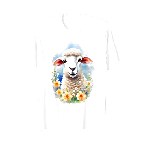 Sheep Shepherd Gift Cute Sheep Gifts Sheep gifts shepherd gift shepherd watercolor cute T-Shirt